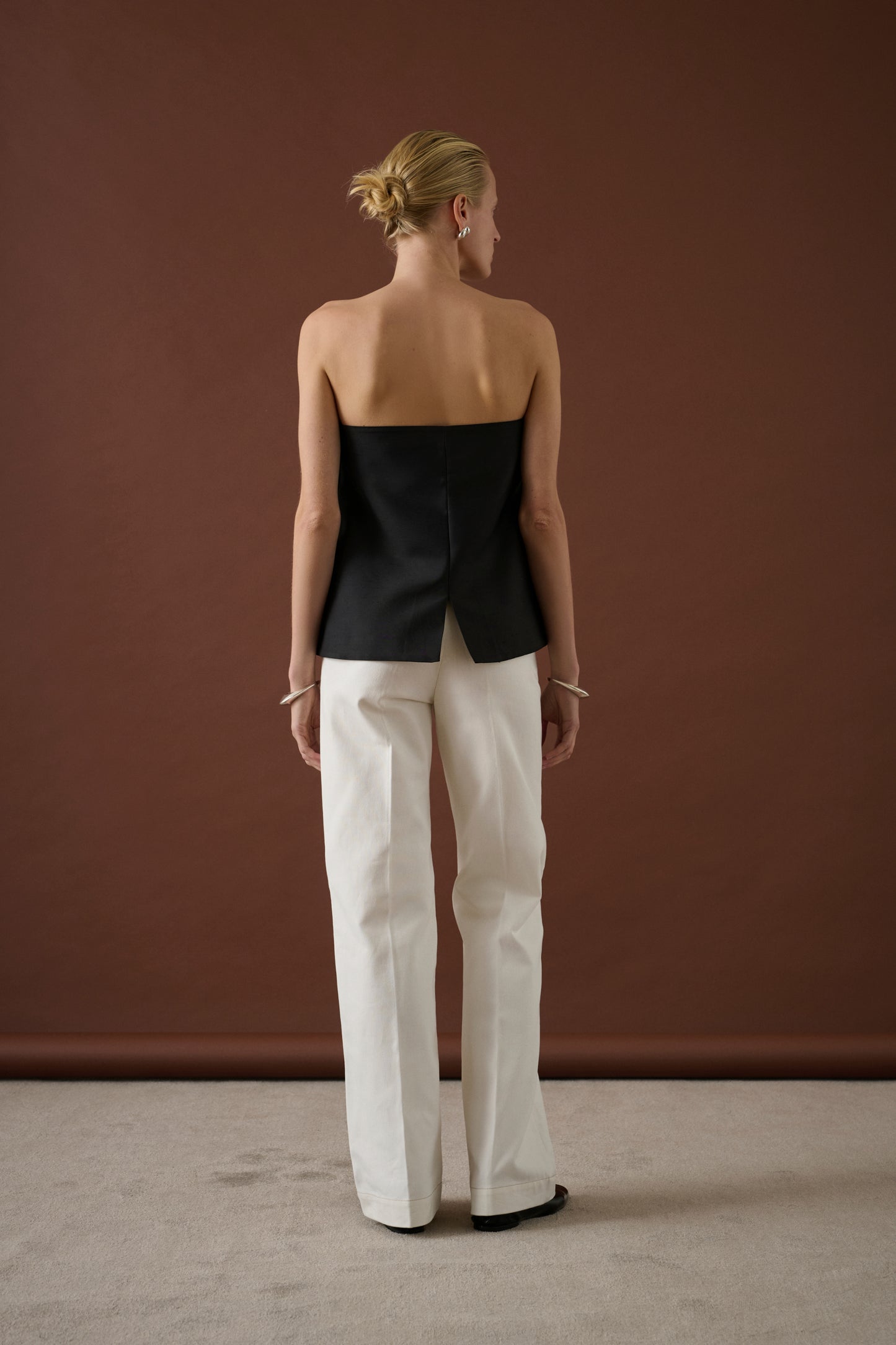 Top Ida - Noir - Laine - Femme